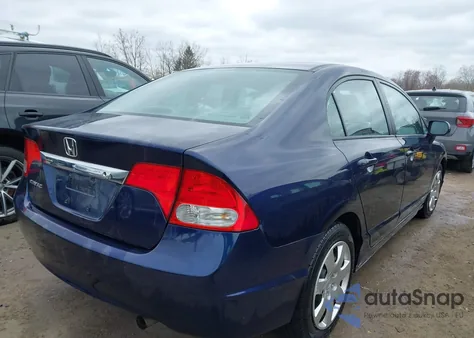 2010 Honda Civic Lx from USA, damaged, VIN 2HGFA1F56AH564587